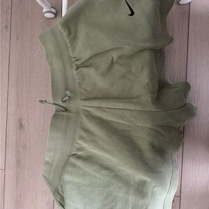 Nike Olive Green Women's Shorts